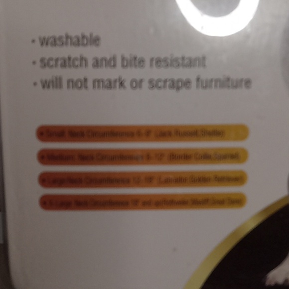 Bencmate washable size M bite and scratch resistant inflatable collar - Picture 3 of 6